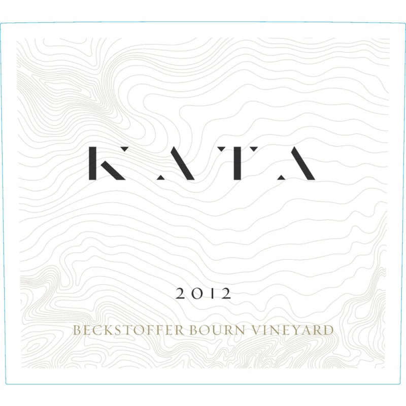 Kata Beckstoffer Bourn Vineyard Cabernet Sauvignon 2012 Front Label