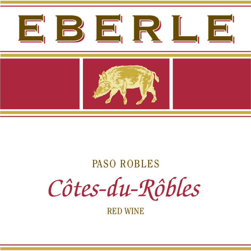 Eberle Cotes-du-Robles Rouge 2014 Front Label