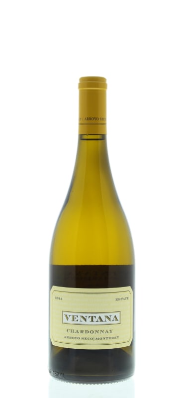 Ventana Arroyo Seco Estate Chardonnay 2014 Front Bottle Shot