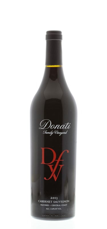 Donati Family Vineyards Cabernet Sauvignon 2013 Front Bottle Shot