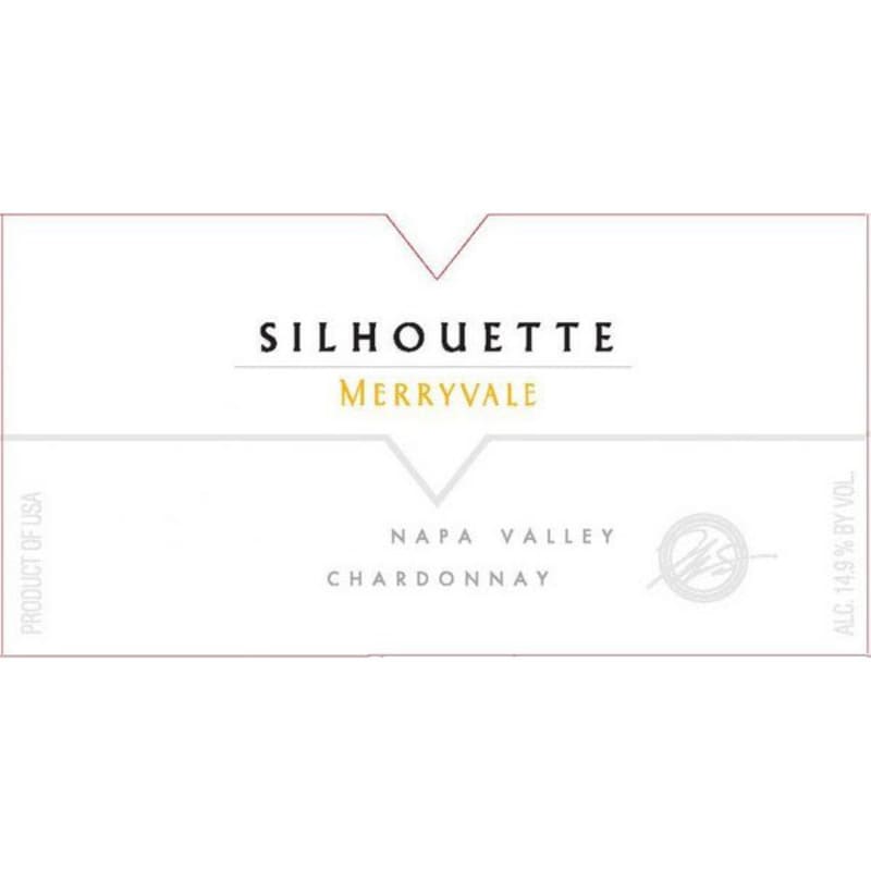 Merryvale Silhouette Chardonnay 2013 Front Label