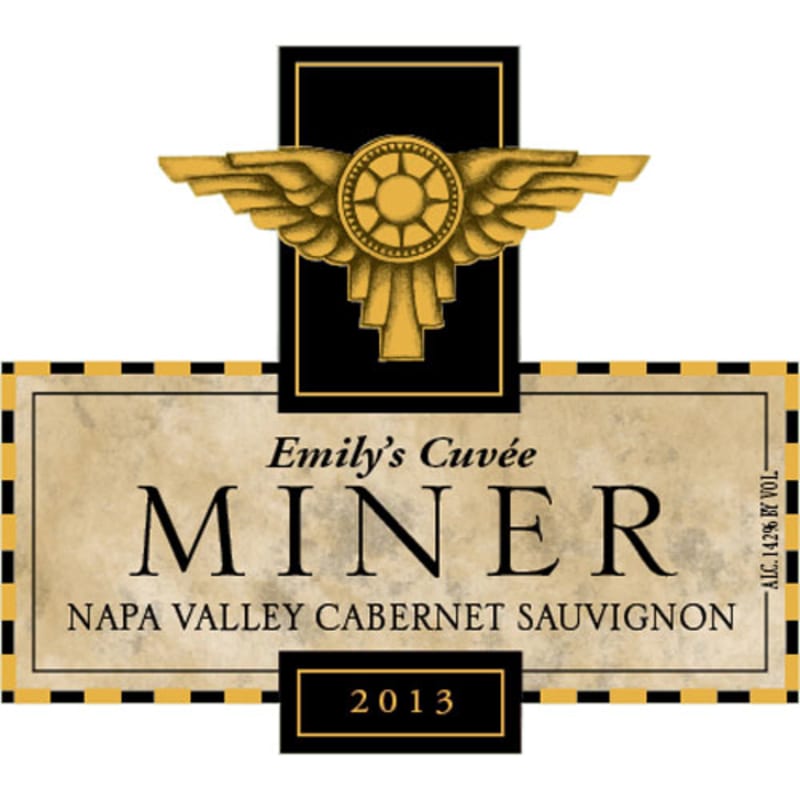 Miner Family Emily's Cabernet Sauvignon 2013 Front Label