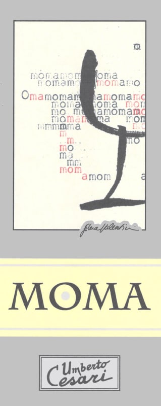 Cesari, U Rubicone Moma Bianco 2011 Front Label