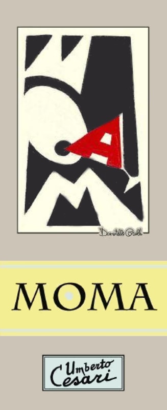 Cesari, U Rubicone Moma Bianco 2015 Front Label