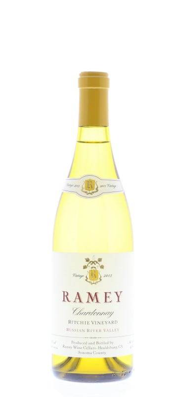 Ramey Ritchie Vineyard Chardonnay 2013 Front Bottle Shot