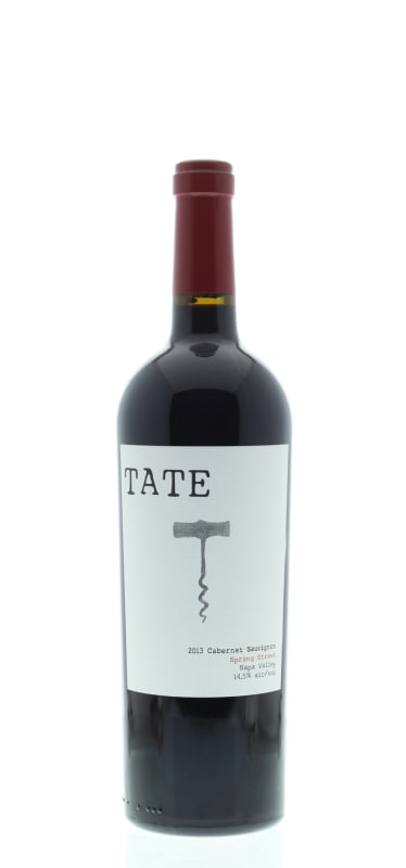 TATE Spring Street Cabernet Sauvignon 2013 Front Bottle Shot