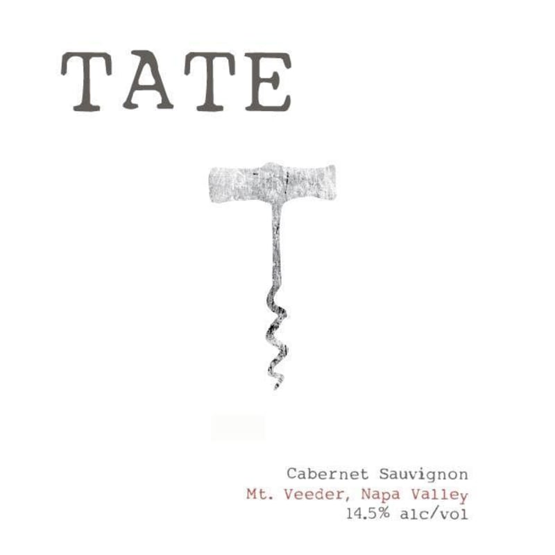 TATE Mt. Veeder Cabernet Sauvignon 2013 Front Label
