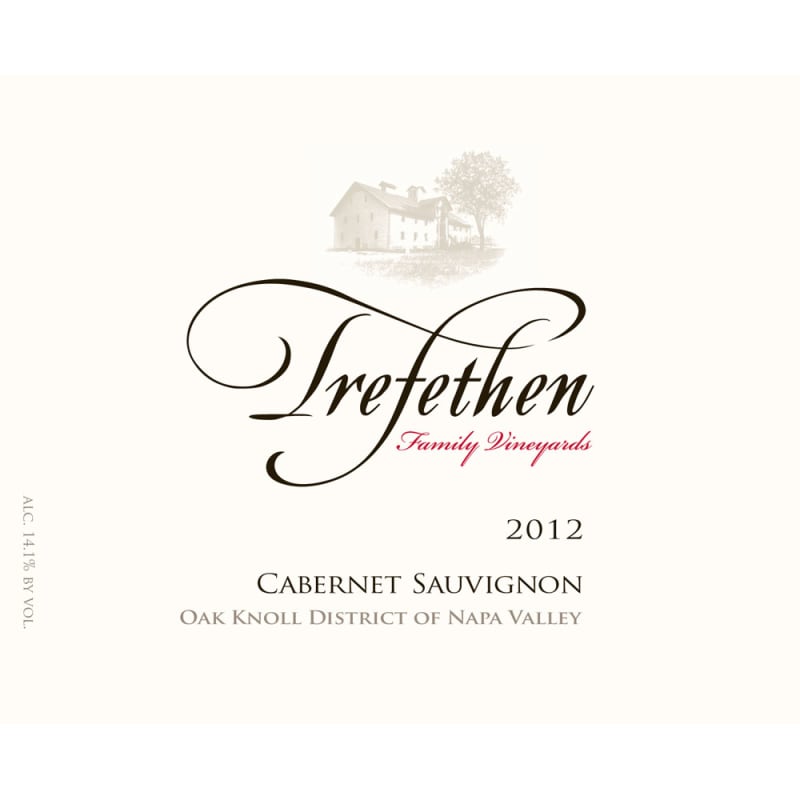 Trefethen Cabernet Sauvignon (375ML half-bottle) 2012 Front Label