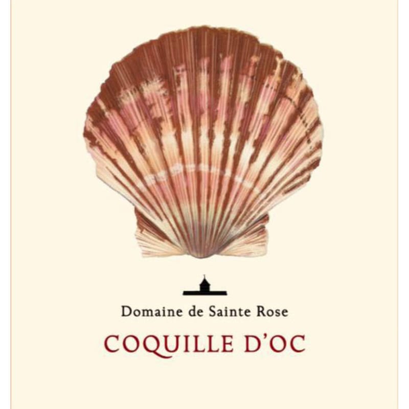 Domaine Sainte Rose Coquille d'Oc Rouge 2012 Front Label