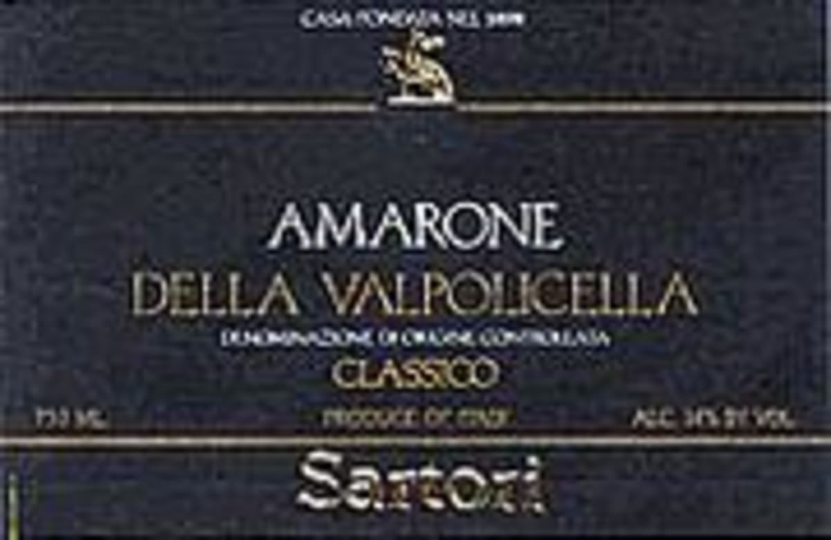 Sartori di Verona Amarone Classico D.O.C. 1996 Front Label