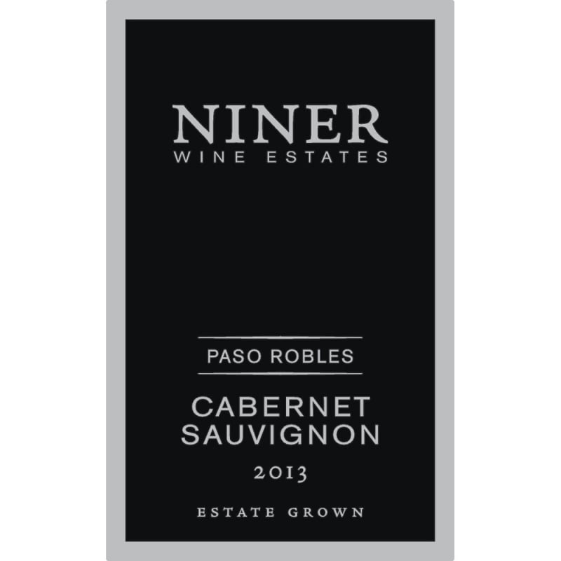 Niner Cabernet Sauvignon 2013 Front Label