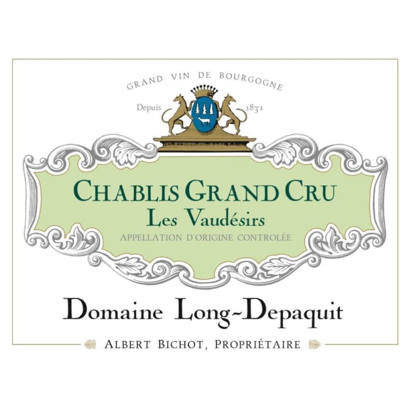 Albert Bichot Chablis Grand Cru Les Vaudesirs 2014 Front Label