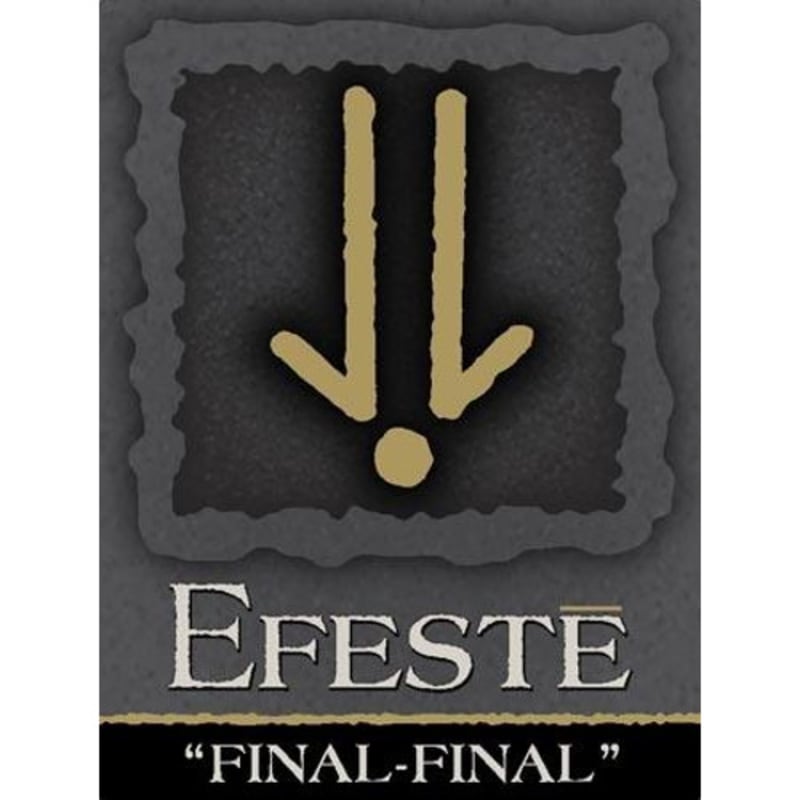 Efeste Final Final Red Blend 2013 Front Label