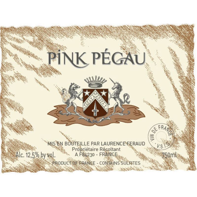 Selection Laurence Feraud Pink Pegau 2015 Front Label