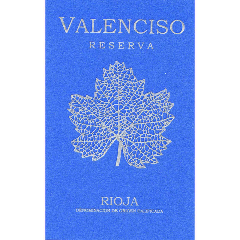 Valenciso Reserva 2009 Front Label