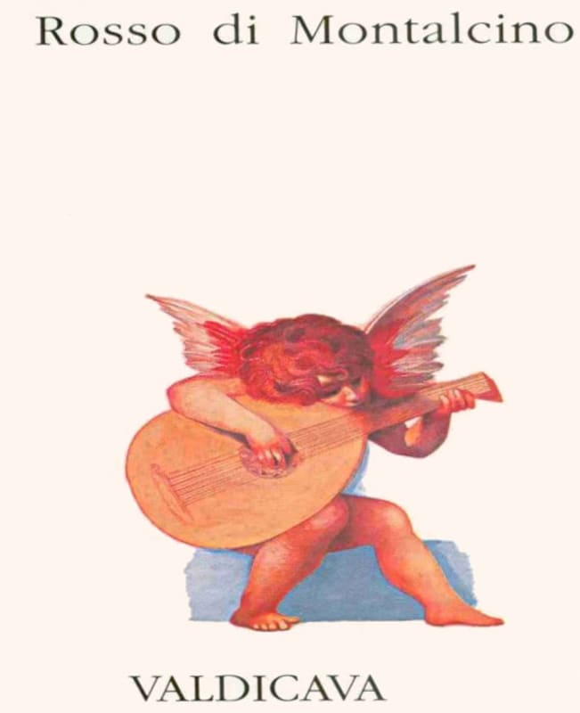 Valdicava Rosso di Montalcino 2013 Front Label