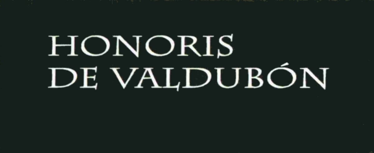 Valdubon Honoris de Valdubon 2006 Front Label