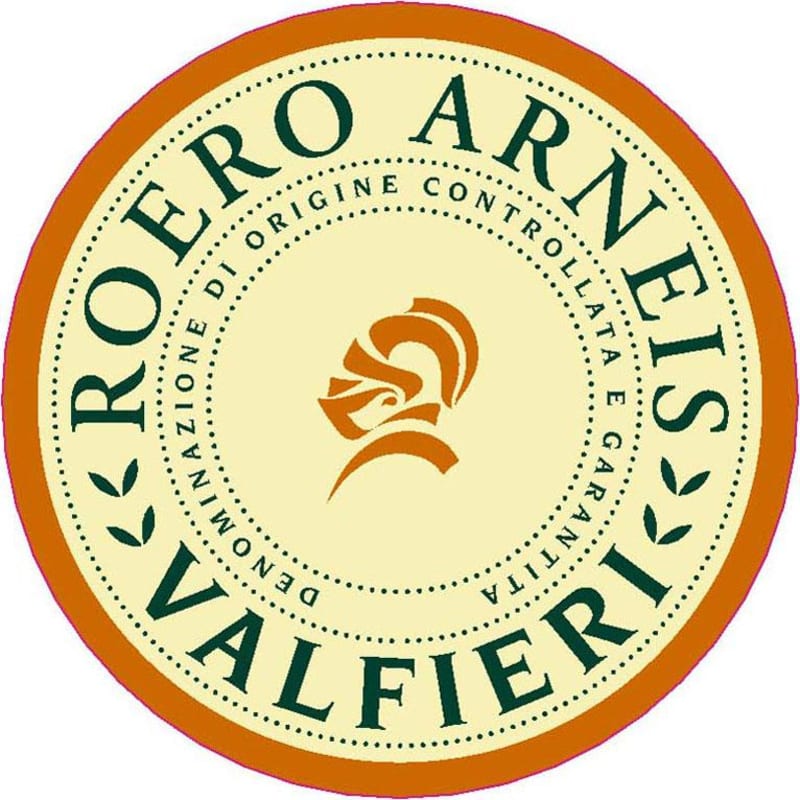Valfieri Roero Arneis 2010 Front Label