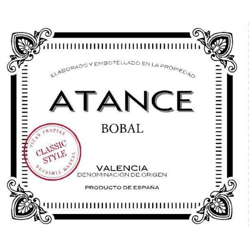 Mustiguillo Atance Bobal 2015 Front Label