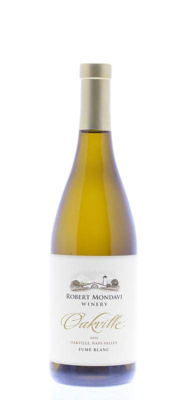 Robert Mondavi Oakville Fume Blanc 2012 Front Bottle Shot