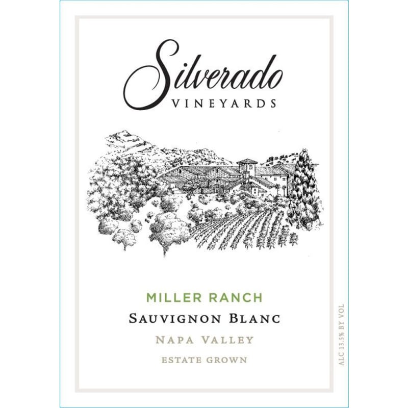 Silverado Miller Ranch Sauvignon Blanc (375ML half-bottle) 2014 Front Label