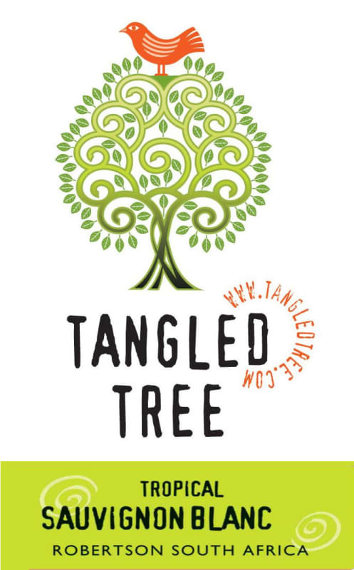 Van Loveren Tangled Tree Tropical Sauvignon Blanc 2015 Front Label