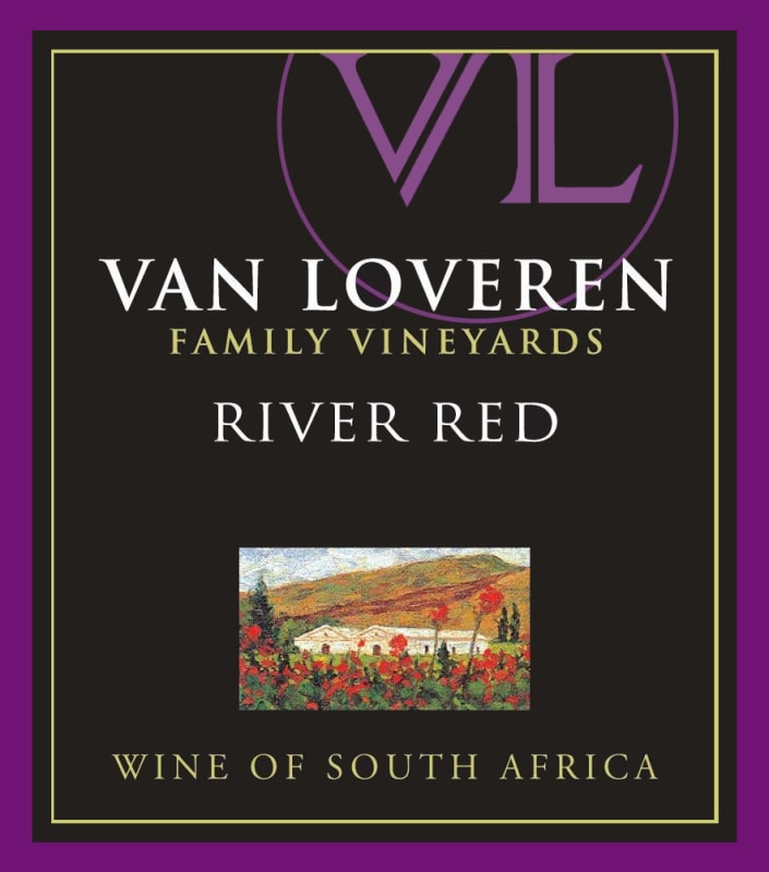Van Loveren River Red 2015 Front Label
