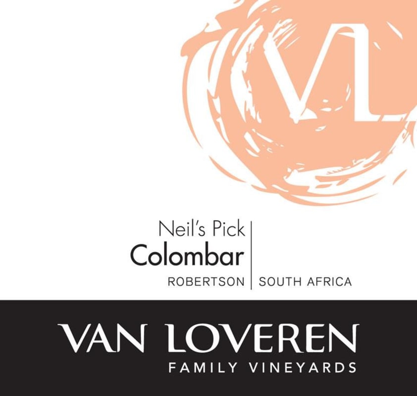 Van Loveren Neil's Pick Colombar 2016 Front Label