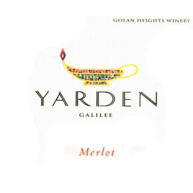 Yarden Merlot (OK Kosher) 2012 Front Label