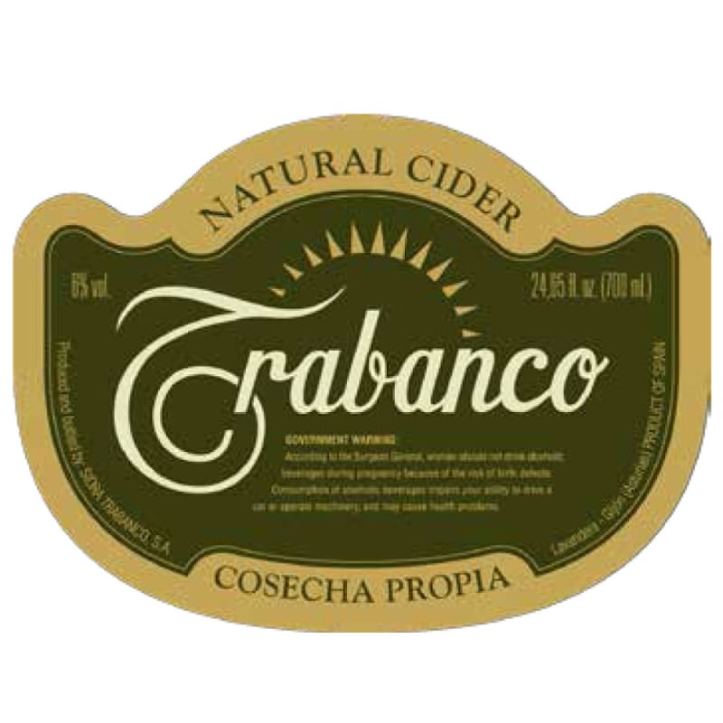 Trabanco Cosecha Propia Natural Cider 2014 Front Label