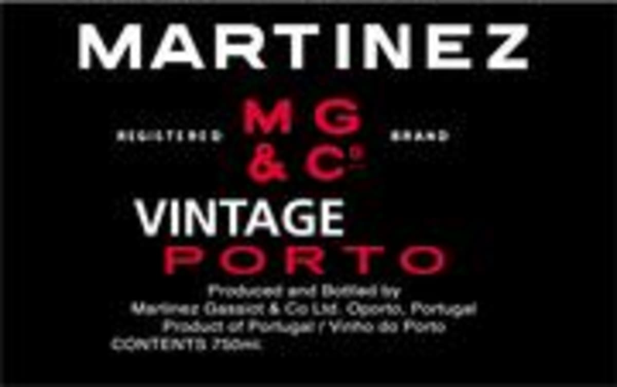 Martinez Vintage Port 1987 Front Label