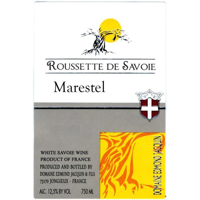 Edmund Jacquin et Fils Roussette de Savoie Marestel 2015 Front Label