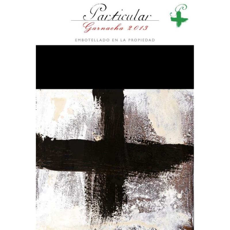 Particular Joven Garnacha 2013 Front Label