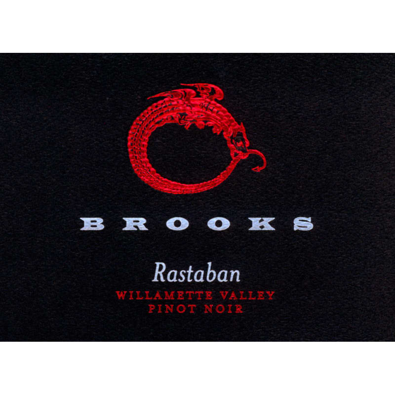 Brooks Rastaban Pinot Noir 2013 Front Label
