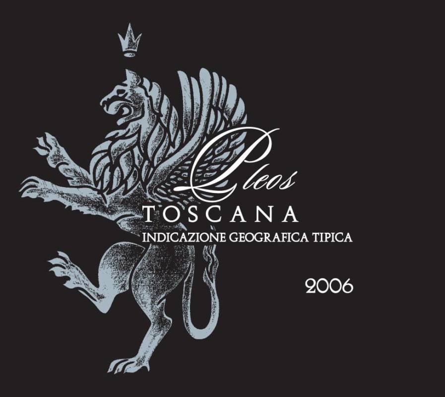 Vecchia Cantina Poggio Stella Pleos Toscana 2006 Front Label