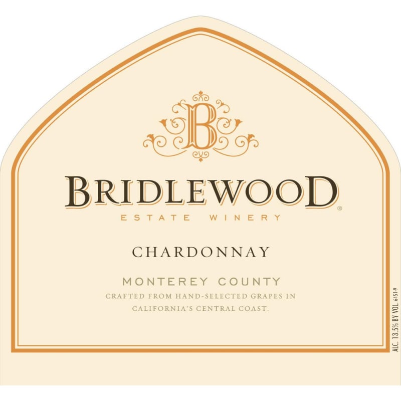 Bridlewood Monterey County Chardonnay 2014 Front Label