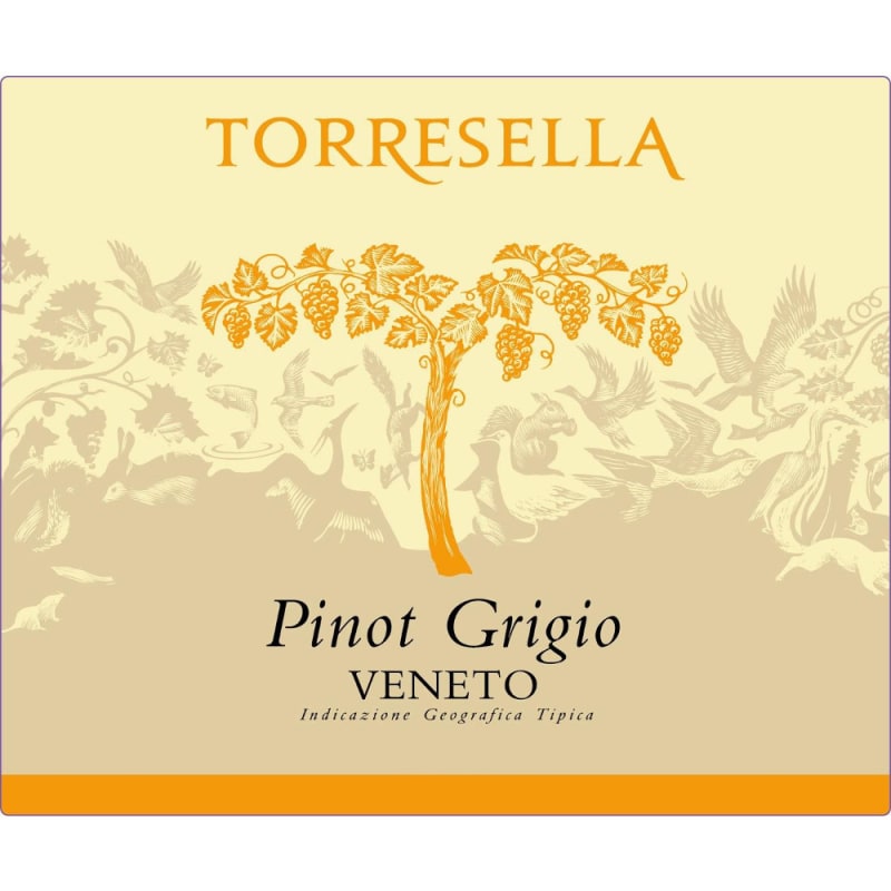 Torresella Pinot Grigio 2014 Front Label