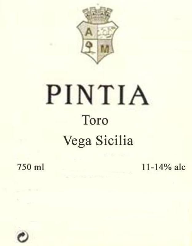 Tempos Vega Sicilia Pintia 2010 Front Label