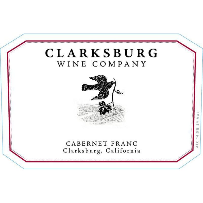 Clarksburg Wine Company Cabernet Franc 2013 Front Label