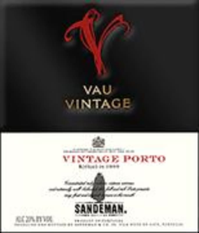 Sandeman Vau Vintage Port 1997 Front Label