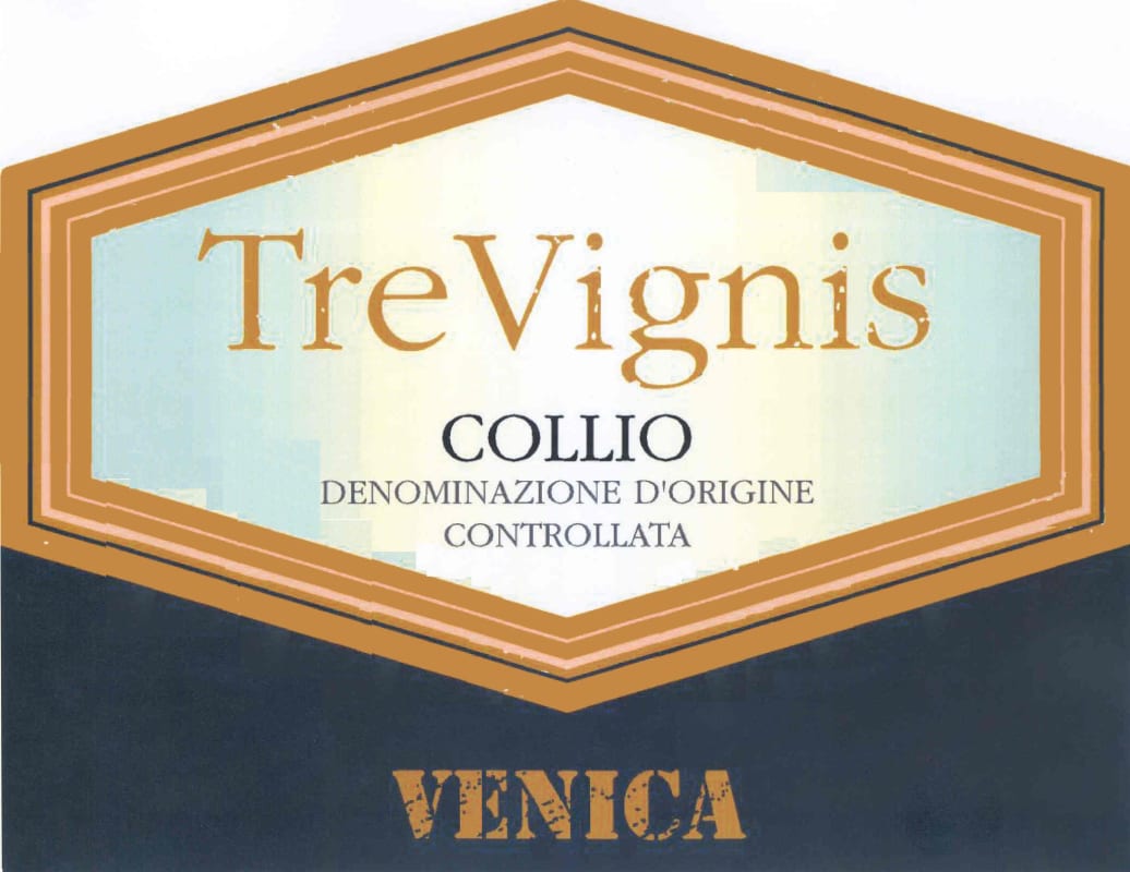 Venica & Venica Collio Tre Vignis 2010 Front Label