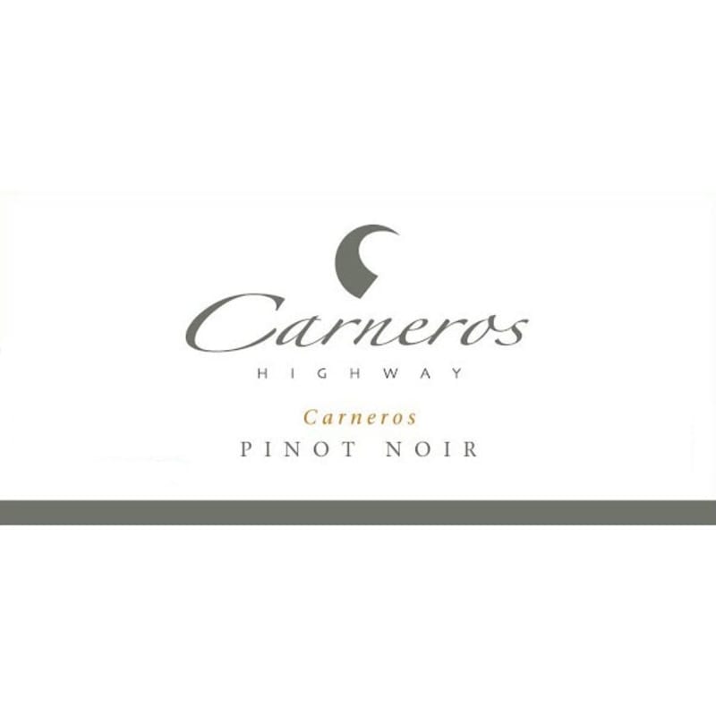 Carneros Highway Pinot Noir 2014 Front Label