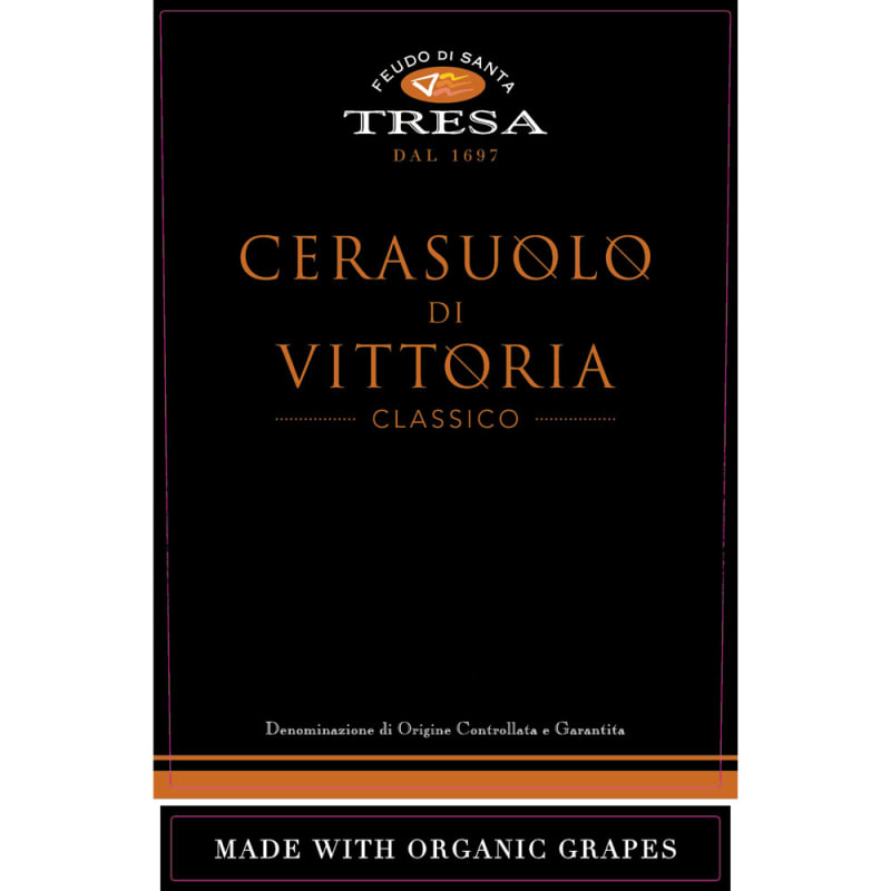 Feudo di Santa Tresa Cerasuolo di Vittoria 2013 Front Label