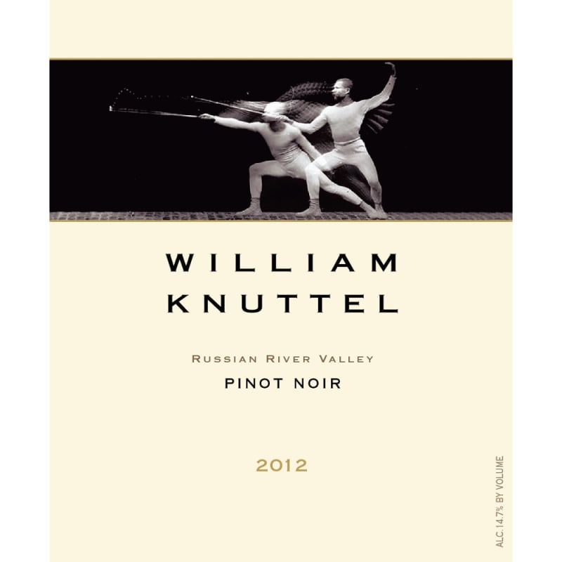William Knuttel Pinot Noir 2012 Front Label