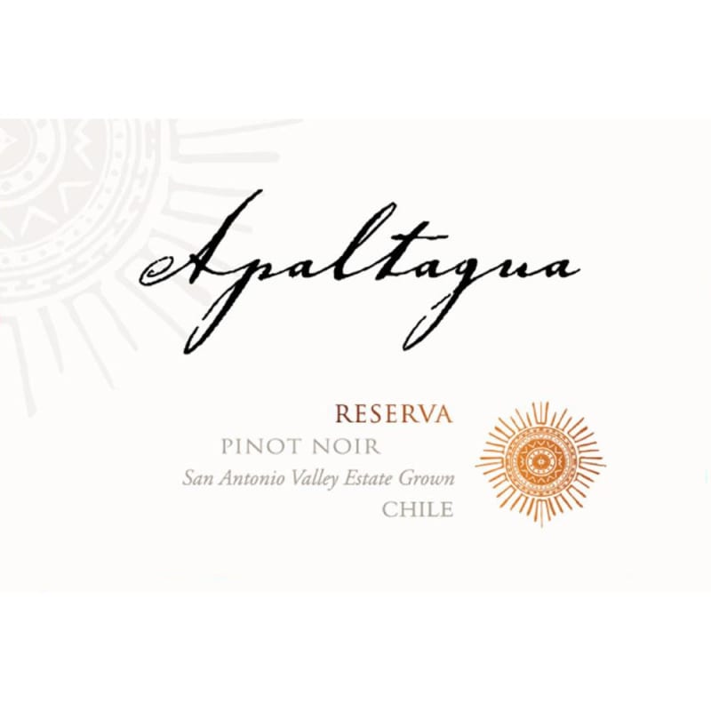 Apaltagua Reserva Pinot Noir 2015 Front Label