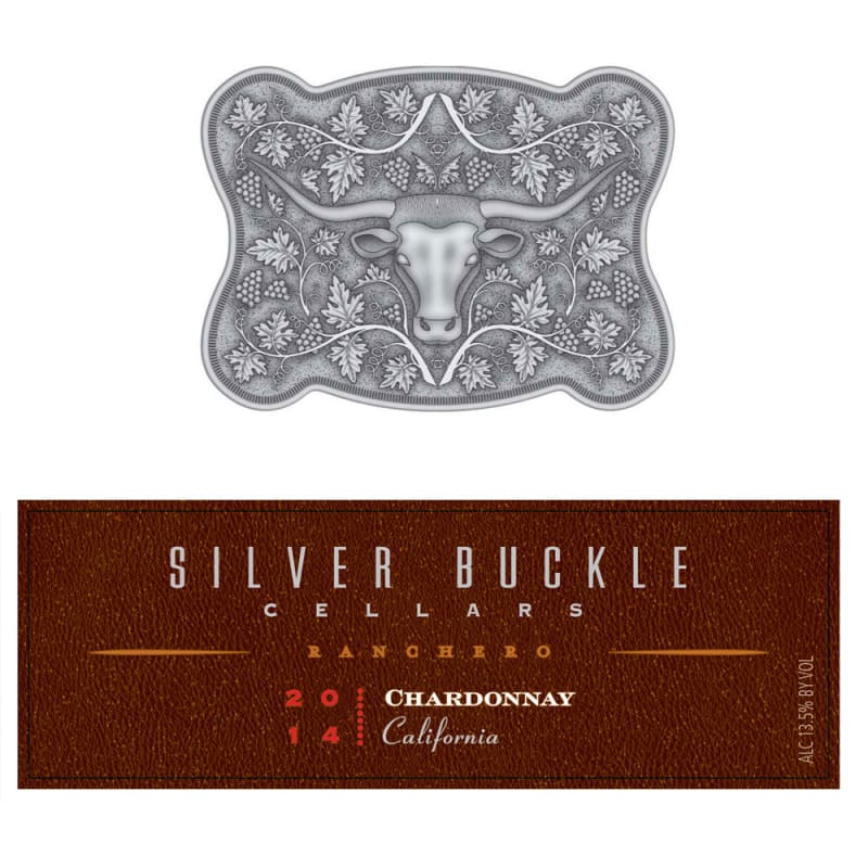 Silver Buckle Chardonnay 2014 Front Label