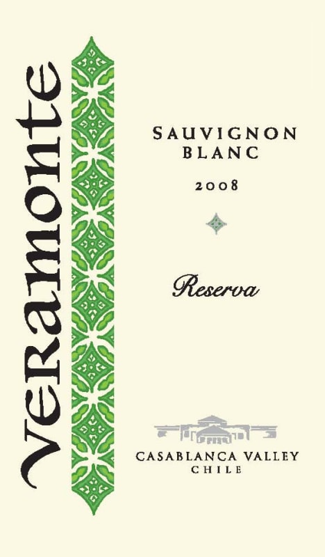 Veramonte Reserva Sauvignon Blanc 2008 Front Label