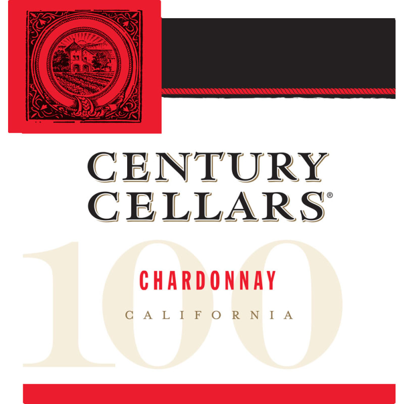 Century Cellars Chardonnay 2014 Front Label
