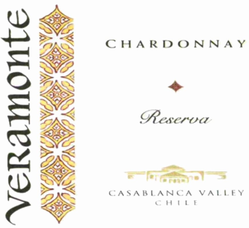 Veramonte Reserva Chardonnay 2013 Front Label