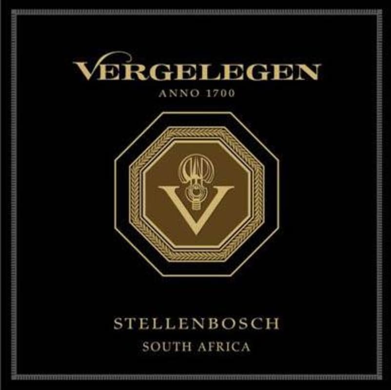 Vergelegen V Red 2007 Front Label